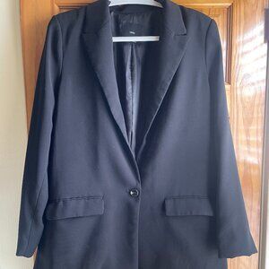 Mango Longer Length Women's Blazer- Size xl